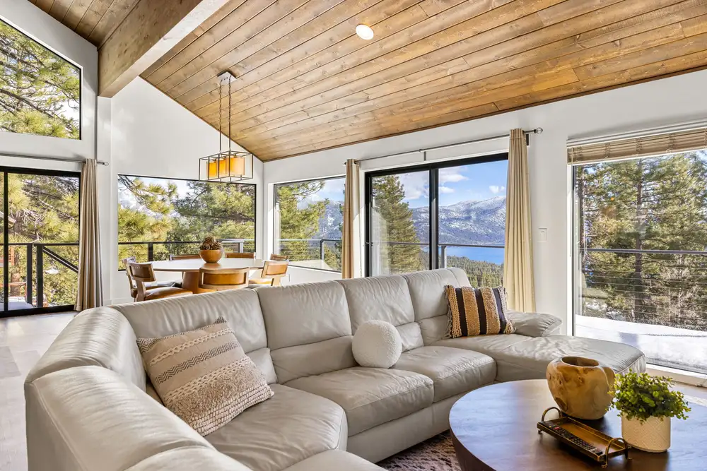 3rd Floor open living room with lake views, Incline Lakehouse Lookout, an MG home in Incline Village